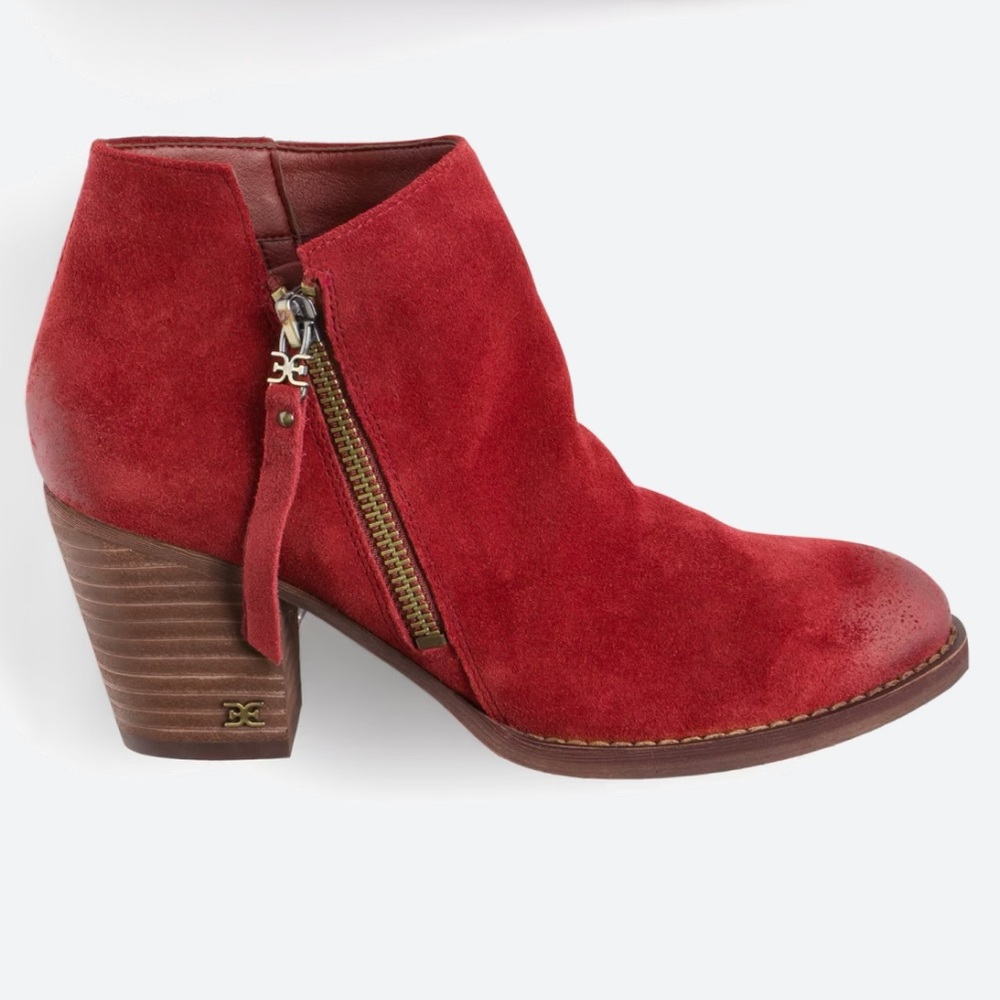 Sam Edelman suede booties
